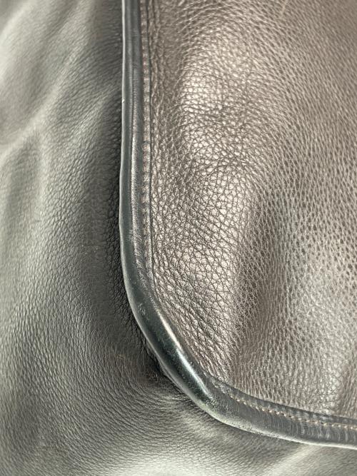 LOEWE（ロエベ）LOEWE (ロエベ) レザーショルダーバッグ ブラウンの古着・服飾アイテム