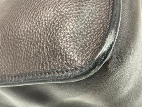 LOEWE（ロエベ）LOEWE (ロエベ) レザーショルダーバッグ ブラウンの古着・服飾アイテム
