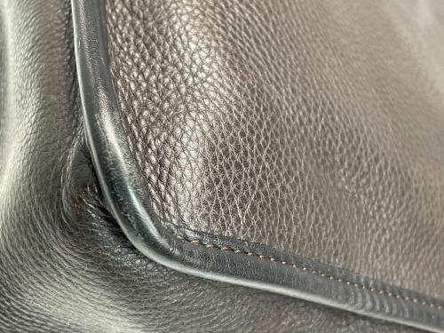 LOEWE（ロエベ）LOEWE (ロエベ) レザーショルダーバッグ ブラウンの古着・服飾アイテム