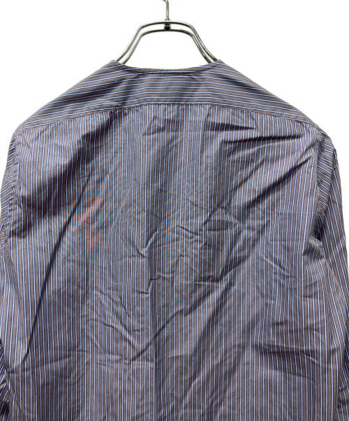 Cbarvet（シャルベ）Cbarvet (シャルベ) 長袖シャツ ブルー×グレー サイズ:１４の古着・服飾アイテム