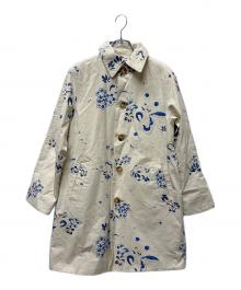 POLO RALPH LAUREN（ポロ・ラルフローレン）の古着「ステンカラーコート」｜アイボリー
