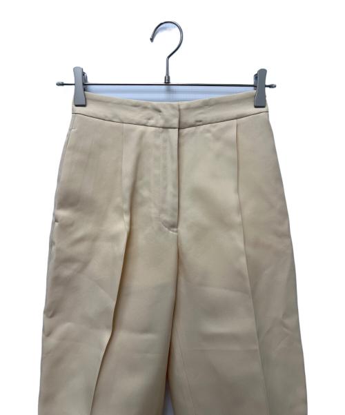 JIL SANDER（ジルサンダー）JIL SANDER (ジルサンダー) タックパンツ ベージュ サイズ:３２の古着・服飾アイテム