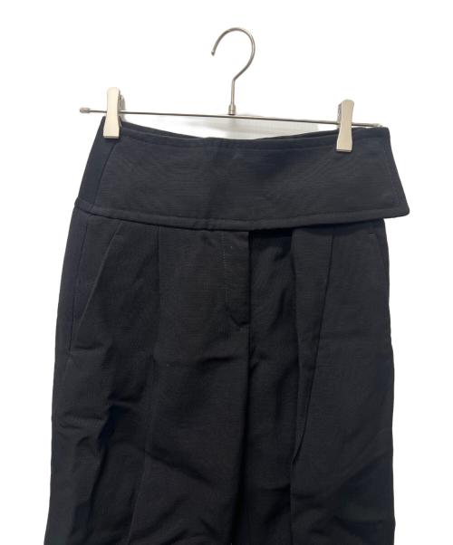 JIL SANDER（ジルサンダー）JIL SANDER (ジルサンダー) スラックスパンツ ブラック サイズ:３２の古着・服飾アイテム