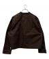 JIL SANDER+ (ジルサンダープラス) クロップドシャツ ブラウン サイズ:３２：10000円