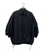 DRAWERドゥロワー）の古着「長袖シャツ」｜ブラック