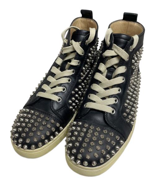 Christian Louboutin（クリスチャン・ルブタン）Christian Louboutin (クリスチャン・ルブタン) スパイクスニーカー ブラック サイズ:SIZE 40の古着・服飾アイテム