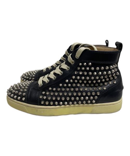 Christian Louboutin（クリスチャン・ルブタン）Christian Louboutin (クリスチャン・ルブタン) スパイクスニーカー ブラック サイズ:SIZE 40の古着・服飾アイテム