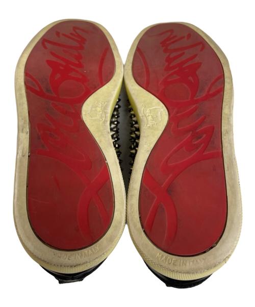 Christian Louboutin（クリスチャン・ルブタン）Christian Louboutin (クリスチャン・ルブタン) スパイクスニーカー ブラック サイズ:SIZE 40の古着・服飾アイテム