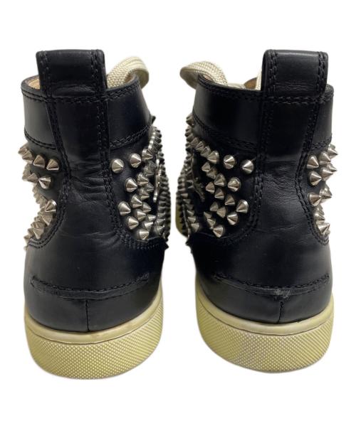 Christian Louboutin（クリスチャン・ルブタン）Christian Louboutin (クリスチャン・ルブタン) スパイクスニーカー ブラック サイズ:SIZE 40の古着・服飾アイテム