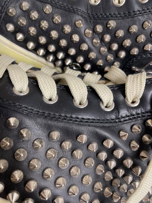 Christian Louboutin（クリスチャン・ルブタン）Christian Louboutin (クリスチャン・ルブタン) スパイクスニーカー ブラック サイズ:SIZE 40の古着・服飾アイテム