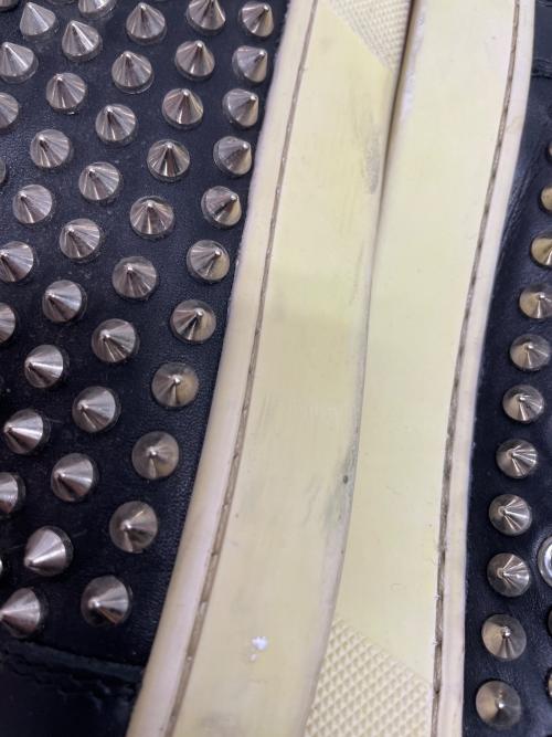 Christian Louboutin（クリスチャン・ルブタン）Christian Louboutin (クリスチャン・ルブタン) スパイクスニーカー ブラック サイズ:SIZE 40の古着・服飾アイテム