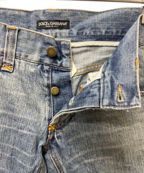 DOLCE & GABBANA（ドルチェ＆ガッバーナ）DOLCE & GABBANA (ドルチェ＆ガッバーナ) デニムパンツ インディゴ サイズ:４６の古着・服飾アイテム