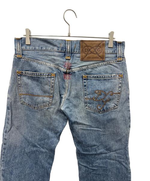 DOLCE & GABBANA（ドルチェ＆ガッバーナ）DOLCE & GABBANA (ドルチェ＆ガッバーナ) デニムパンツ インディゴ サイズ:４６の古着・服飾アイテム