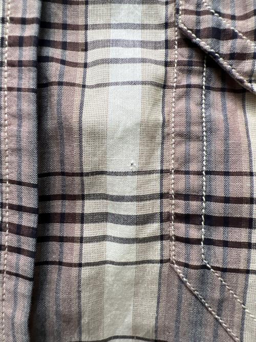 GUCCI（グッチ）GUCCI (グッチ) ウエスタンシャツ ベージュ サイズ:４０の古着・服飾アイテム