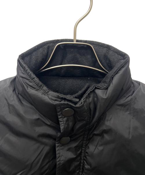 GUCCI（グッチ）GUCCI (グッチ) リバースブルダウンベスト ブラック サイズ:４６の古着・服飾アイテム