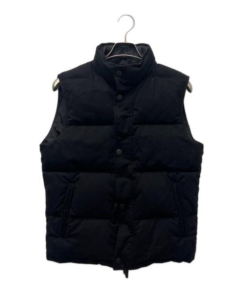 GUCCI（グッチ）GUCCI (グッチ) リバースブルダウンベスト ブラック サイズ:４６の古着・服飾アイテム