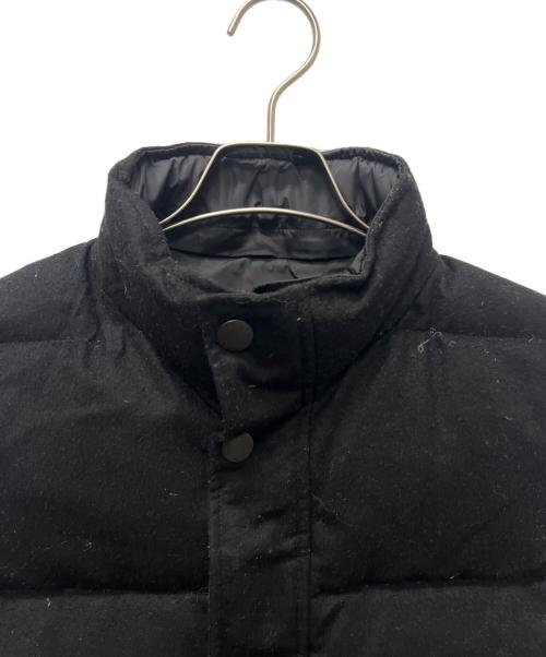 GUCCI（グッチ）GUCCI (グッチ) リバースブルダウンベスト ブラック サイズ:４６の古着・服飾アイテム