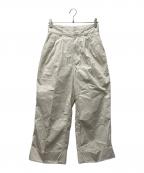 MHLエムエイチエル）の古着「WA-SHI COTTON PLAINWEAVE」｜アイボリー