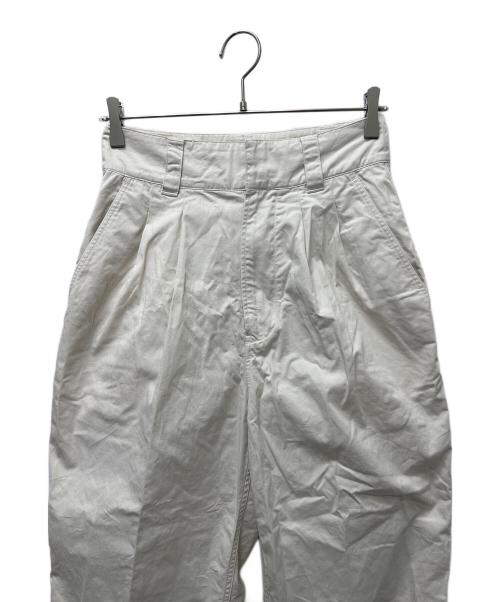 MHL（エムエイチエル）MHL (エムエイチエル) WA-SHI COTTON PLAINWEAVE アイボリー サイズ:Mの古着・服飾アイテム