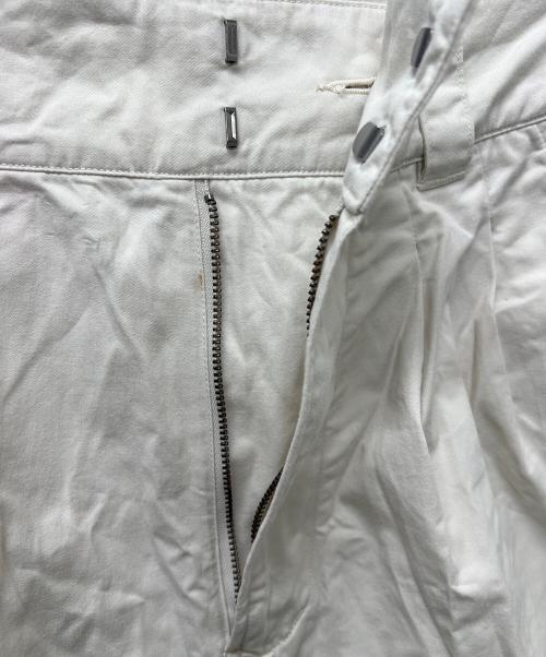 MHL（エムエイチエル）MHL (エムエイチエル) WA-SHI COTTON PLAINWEAVE アイボリー サイズ:Mの古着・服飾アイテム