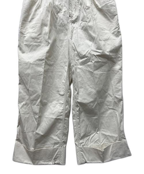 MHL（エムエイチエル）MHL (エムエイチエル) WA-SHI COTTON PLAINWEAVE アイボリー サイズ:Mの古着・服飾アイテム