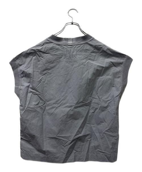 MHL（エムエイチエル）MHL (エムエイチエル) HIGHCOUNT COTTON LINEN グレー サイズ:Mの古着・服飾アイテム
