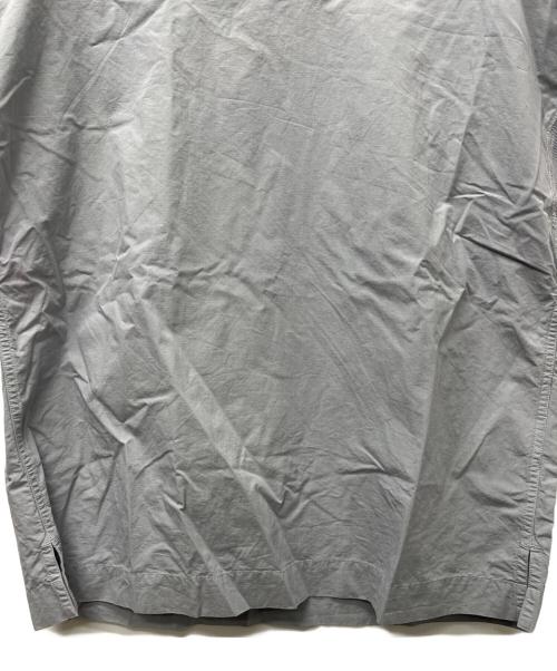 MHL（エムエイチエル）MHL (エムエイチエル) HIGHCOUNT COTTON LINEN グレー サイズ:Mの古着・服飾アイテム