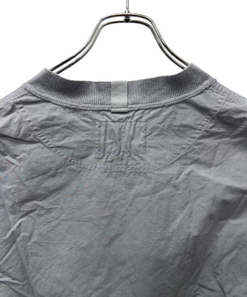 MHL（エムエイチエル）MHL (エムエイチエル) HIGHCOUNT COTTON LINEN グレー サイズ:Mの古着・服飾アイテム