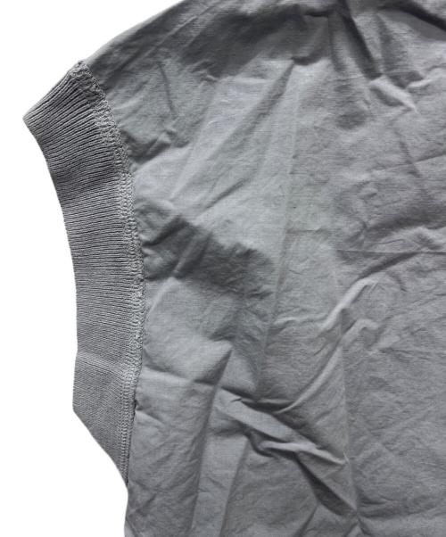 MHL（エムエイチエル）MHL (エムエイチエル) HIGHCOUNT COTTON LINEN グレー サイズ:Mの古着・服飾アイテム