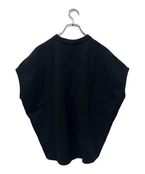 SOEJU（ソージュ）SOEJU (ソージュ) スタンドカラーコクーンブラウス ブラック サイズ:Mの古着・服飾アイテム