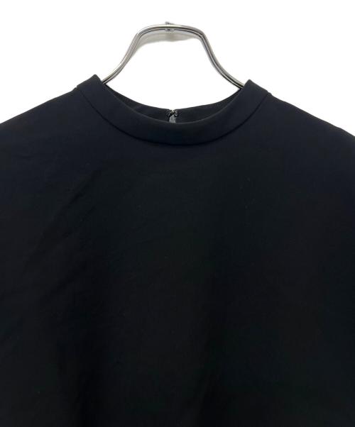 SOEJU（ソージュ）SOEJU (ソージュ) スタンドカラーコクーンブラウス ブラック サイズ:Mの古着・服飾アイテム