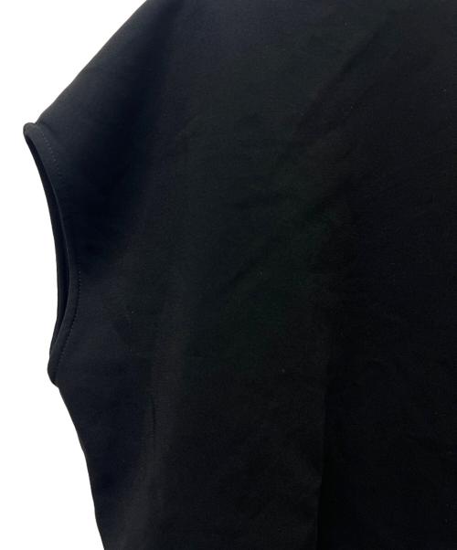 SOEJU（ソージュ）SOEJU (ソージュ) スタンドカラーコクーンブラウス ブラック サイズ:Mの古着・服飾アイテム
