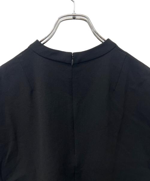 SOEJU（ソージュ）SOEJU (ソージュ) スタンドカラーコクーンブラウス ブラック サイズ:Mの古着・服飾アイテム