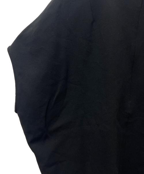 SOEJU（ソージュ）SOEJU (ソージュ) スタンドカラーコクーンブラウス ブラック サイズ:Mの古着・服飾アイテム