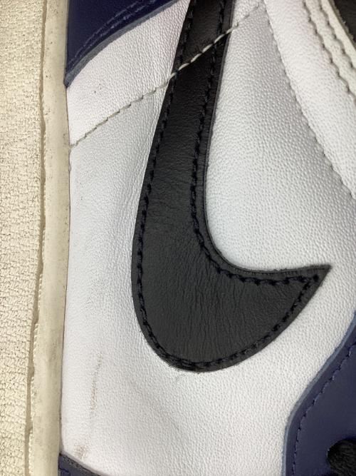 NIKE（ナイキ）NIKE (ナイキ) AIR JORDAN 1 RETRO HIGH OG ネイビー サイズ:cm28の古着・服飾アイテム