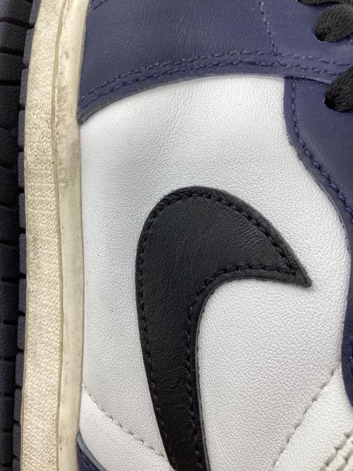 NIKE（ナイキ）NIKE (ナイキ) AIR JORDAN 1 RETRO HIGH OG ネイビー サイズ:cm28の古着・服飾アイテム
