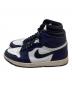 NIKE (ナイキ) AIR JORDAN 1 RETRO HIGH OG ネイビー サイズ:cm28：13000円