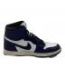 中古・古着 NIKE (ナイキ) AIR JORDAN 1 RETRO HIGH OG ネイビー サイズ:cm28：13000円