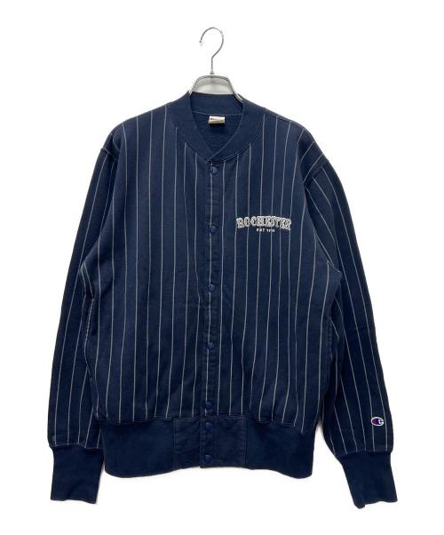 Champion（チャンピオン）Champion (チャンピオン) スナップジャケット ネイビー サイズ:Ｌの古着・服飾アイテム