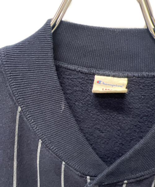 Champion（チャンピオン）Champion (チャンピオン) スナップジャケット ネイビー サイズ:Ｌの古着・服飾アイテム