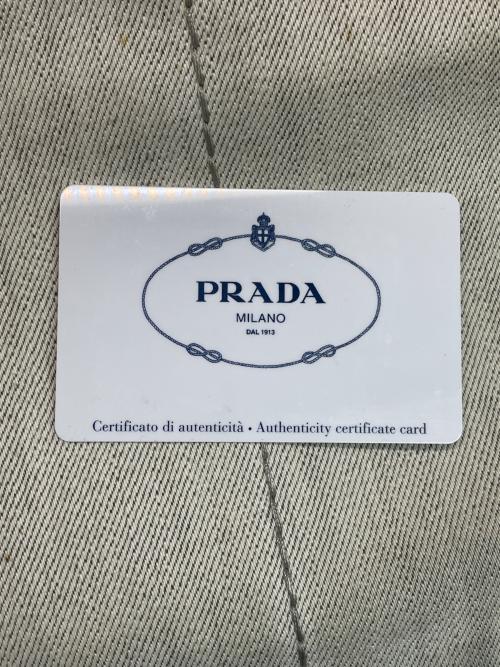 PRADA（プラダ）PRADA (プラダ) ハンドバッグ アイボリーの古着・服飾アイテム