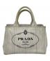 PRADA（プラダ）の古着「ハンドバッグ」｜アイボリー