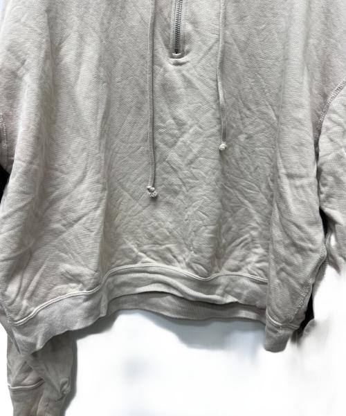 AURALEE（オーラリー）AURALEE (オーラリー) プルオーバーパーカー グレー サイズ:Ｓの古着・服飾アイテム