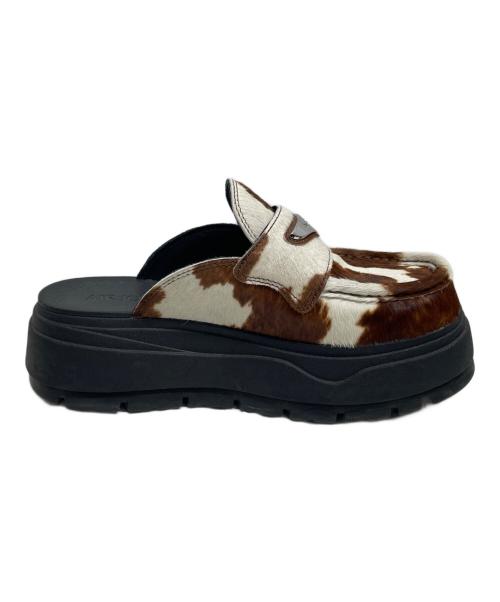 NIKE（ナイキ）NIKE (ナイキ) WMNS AIR JORDAN MULE SE ブラウン×ブラック サイズ:CM24の古着・服飾アイテム