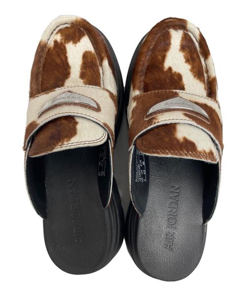 NIKE（ナイキ）NIKE (ナイキ) WMNS AIR JORDAN MULE SE ブラウン×ブラック サイズ:CM24の古着・服飾アイテム