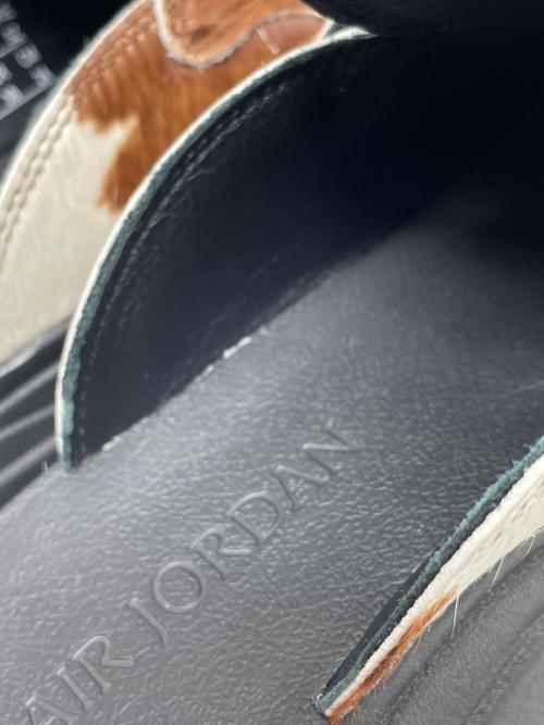 NIKE（ナイキ）NIKE (ナイキ) WMNS AIR JORDAN MULE SE ブラウン×ブラック サイズ:CM24の古着・服飾アイテム