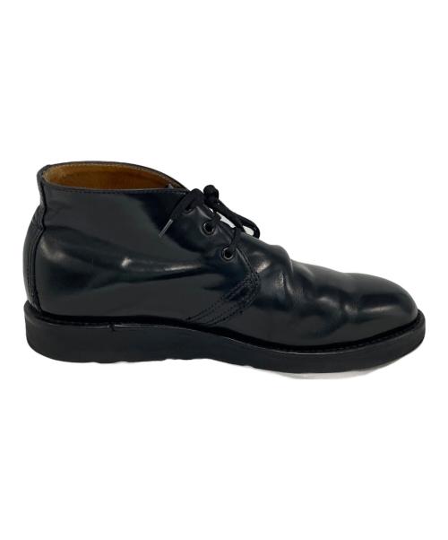 RED WING（レッドウィング）RED WING (レッドウィング) Postman Chukka ブラック サイズ:UK6 1/2の古着・服飾アイテム