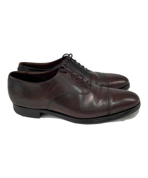 Crockett & Jones（クロケット＆ジョーンズ）Crockett & Jones (クロケット＆ジョーンズ) ストレートチップシューズ ブラウン サイズ:5 1/2Eの古着・服飾アイテム