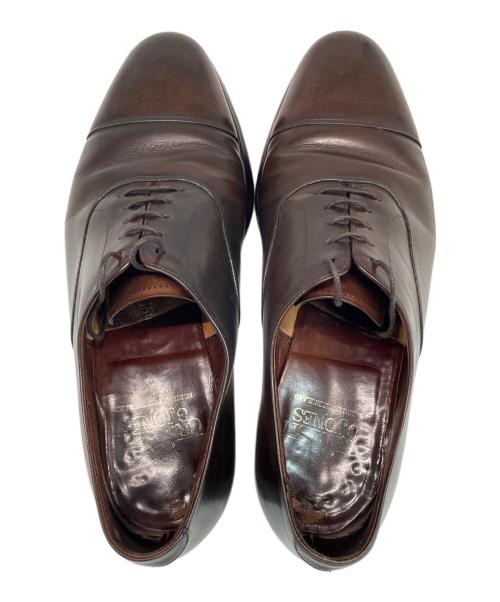Crockett & Jones（クロケット＆ジョーンズ）Crockett & Jones (クロケット＆ジョーンズ) ストレートチップシューズ ブラウン サイズ:5 1/2Eの古着・服飾アイテム