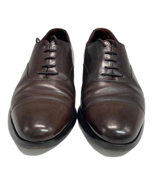 Crockett & Jones（クロケット＆ジョーンズ）Crockett & Jones (クロケット＆ジョーンズ) ストレートチップシューズ ブラウン サイズ:5 1/2Eの古着・服飾アイテム